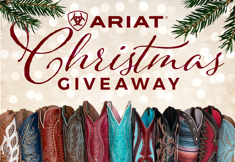 2018 Ariat Win & Give A Pair Giveaway - Rules - Cavender's Ranch