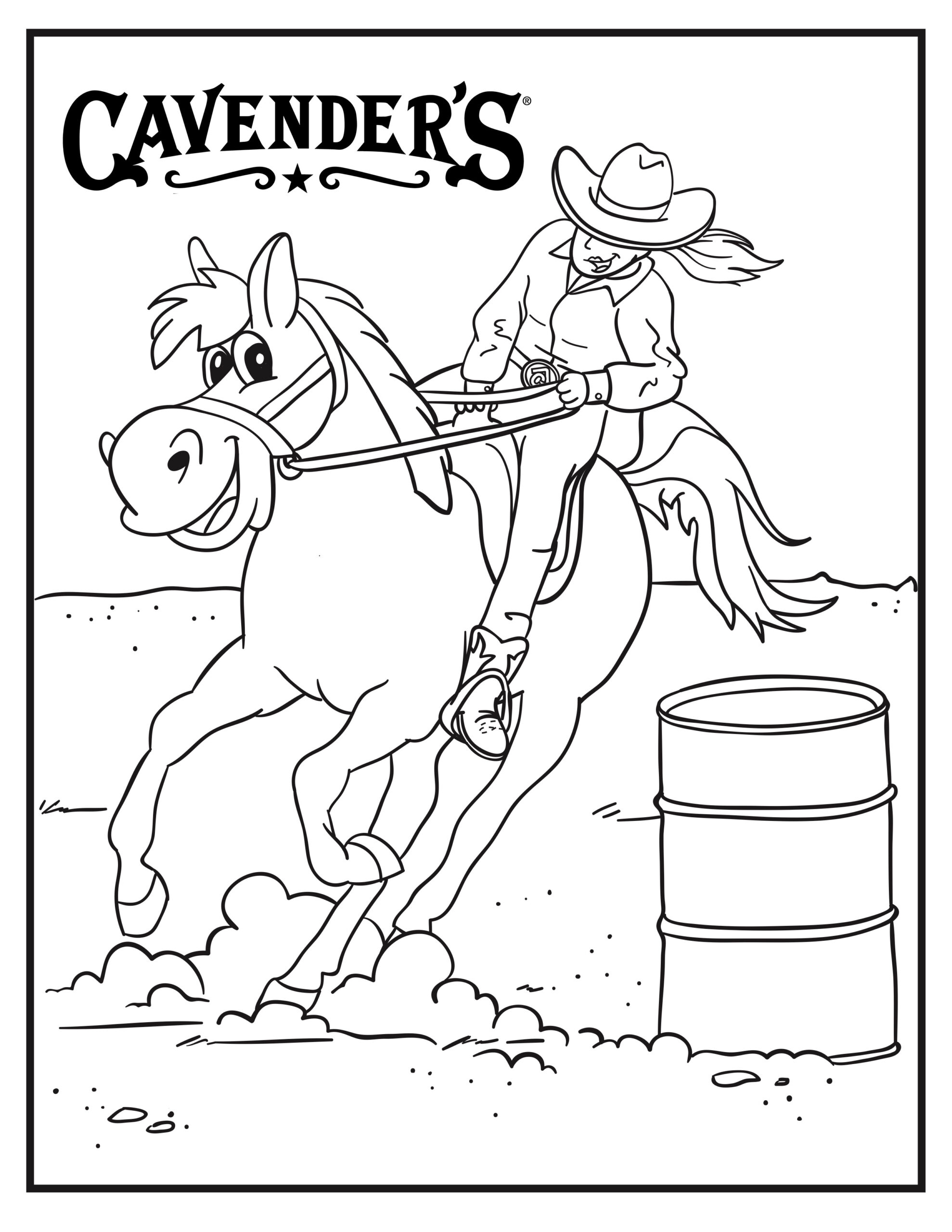 Color with Cavender's! - Cavender's Ranch
