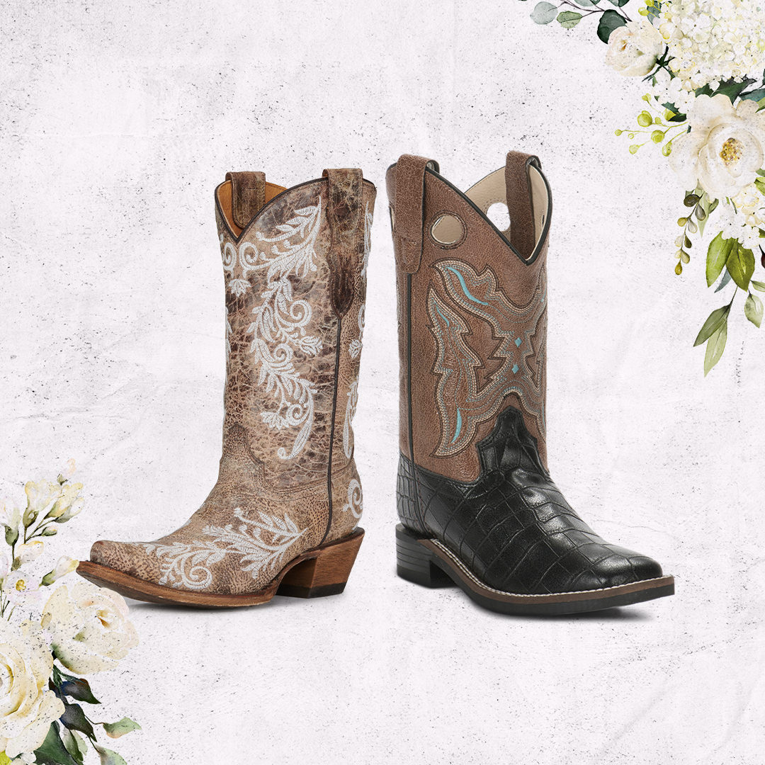 Boots For the Flower Girls and Ring Bearers
