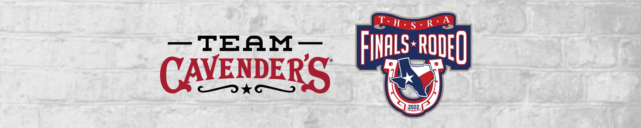 team cavenders texas high school rodeo finals header