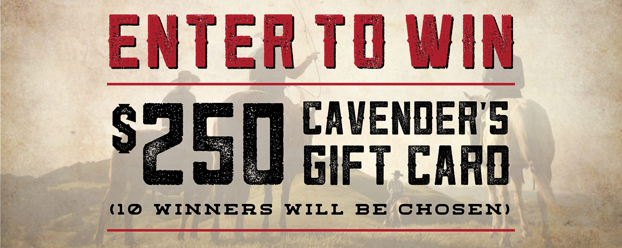 2022 Cavender&#8217;s &#038; Cheyenne Frontier Days Sidewinder Saloon Giveaway