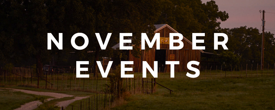 Community Events for November 2022 Community Events for November 2022