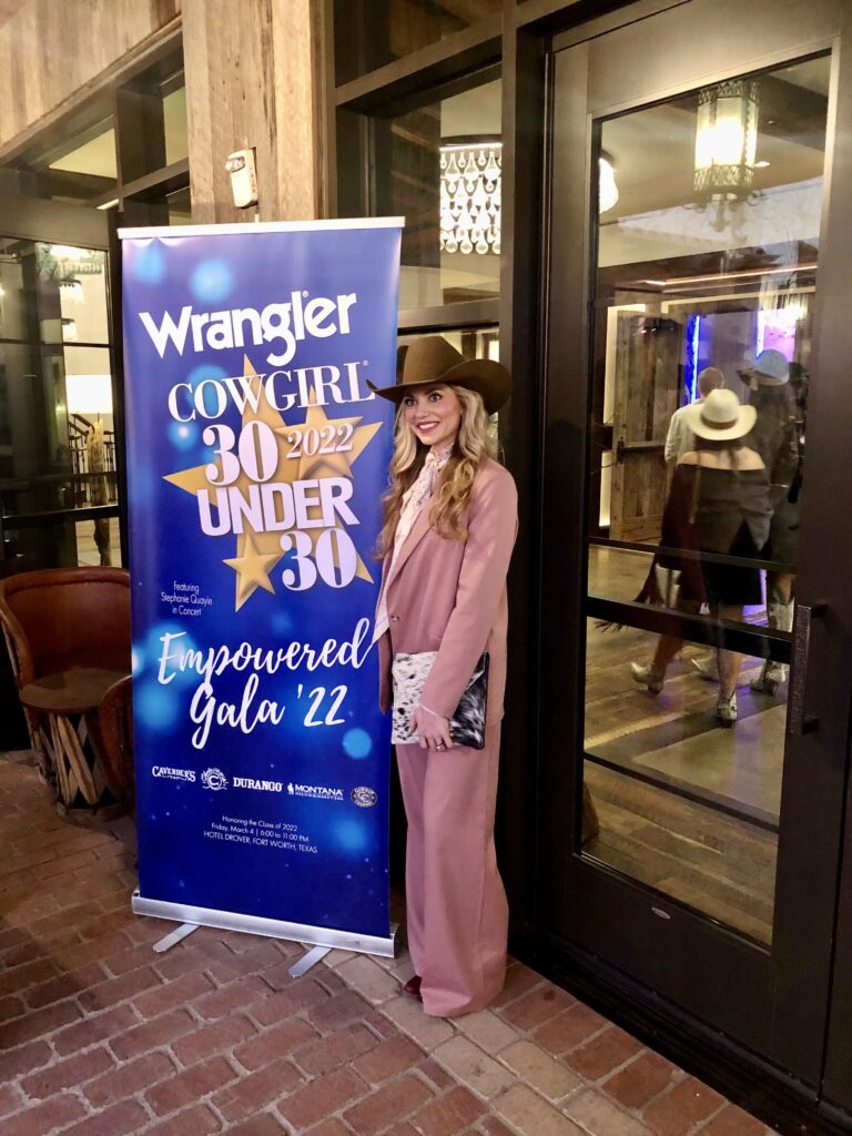 The Cowgirl 30 Under 30 Sisterhood Gala